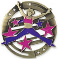 Dance Medal - 2-3/4"